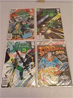4 DC Comics vintage comic books in plastic