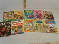 10 Vintage comic books Walt Disney, Looney Tunes,