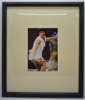 Signed Lady's Tennis Player Photograph