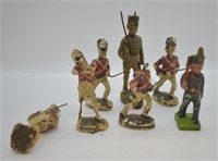 WWI era Composition Toy Soldiers - Trico & Germany