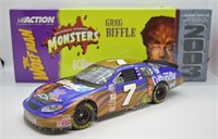 Signed Greg Biffle Universal Monsters Kleenex Car