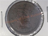 1853 Large Cent