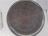 1854 Large Cent