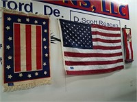 American Flag Tapestry Throw Blanket