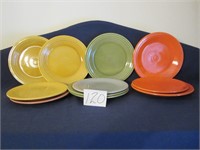 12 Fiesta Dinnerware Plates
