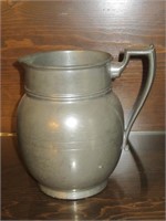 Early Pewter Milk/Water Pitcher