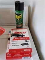 Glue Traps, Raid Spray