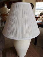White Lamp With Shade #1