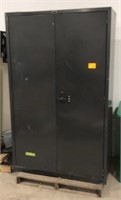Large Industrial Hallowell Cabinet