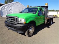 2003 Ford F-450 XL S/A Flatbed Truck