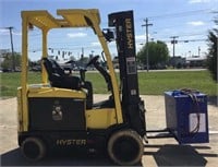 Hyster Electric Forklift with Charger-