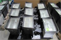 (Qty 9) Metal Halide Floodlights-