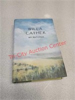 Willa Cather My Antonia hardback book with dust