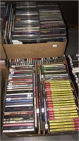 Three boxes of CDs including Darrell Singletary