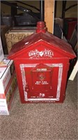 Cast-iron Gamewell fire alarm box, 18 inches