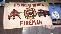 It’s great to be a fireman entrance mat,