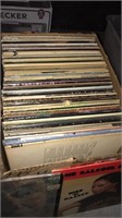 Box a lot of record albums including nice in
