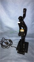 Art deco nude Figural  lamp, it is missing the