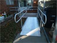 Aluminum handicap ramp