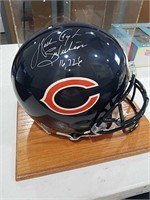 Chicago Bears Signed Helmet Walter Payton
