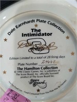 Dale Earnhardt  Plate, The Intimidator