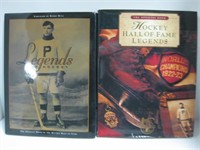 HOCKEY HARD COVER BOOKS Hall of Fame Legends