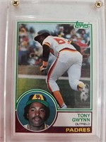 1983 Tony Gwynn/ Padres Outfield Topps BBC
