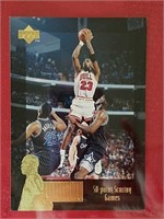 Michael Jordan Hologram Upper Deck 50 point