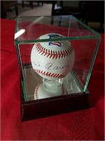 Henry “Hank”Aaron autographed baseball