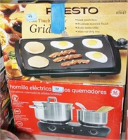 PRESTO GRIDDLE AND HOT PLATE