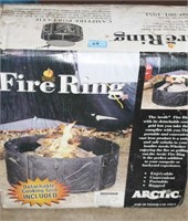 FIRE RING CAMPFIRE PORTABLE CAST IRON NEW IN BOX