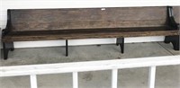 Wooden Pew/Bench - 34" T X 11 Ft. Long