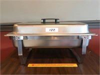 Stainless Steel Rectangular Chafing Dish w/Lid &