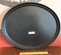 Lot of 4 Large Server Trays - Oval - 27" L X 22"