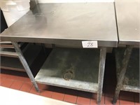 Small Utility/Prep Table - Top Appears to be