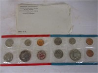 Coins; 1971 Mint Set