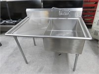 SPG S/S 50" Pot Sink with Drain Table