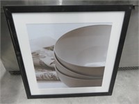 Framed Print of Soup Bowls