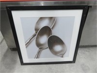 Frame Print of Spoons