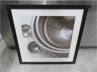 Framed Print of Mixing Bowls