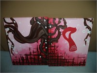 2 Canvas Paintings