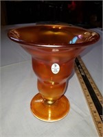 Fenton Marigold Round Vase