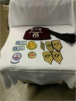 Lodge Hat And Patches As Shown