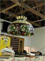 Tiffany Style Hanging Lamp 21 In Diameter
