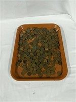 Lot Of Mostly Wheat Pennies As Shown