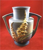Roseville Blue Foxglove Vase