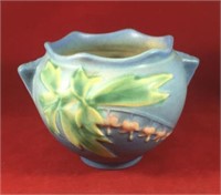 Roseville Blue Bleeding Hearts Vase