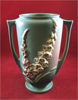 Roseville Green Foxglove Vase
