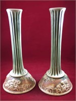 (2) Roseville Donatello Vases