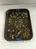 Two Tray Lots Of Mostly Us Coins And Box Of